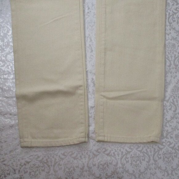 POLO Ralph Lauren Cream Skinny Jeans Size 32 - Picture 3 of 7